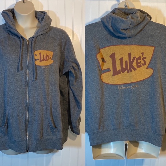 torrid Tops - Torrid fan girl series Gilmore Girls Luke's diner coffee hoodie sweatshirt